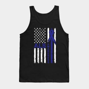 Als Awareness Flag Tank Top